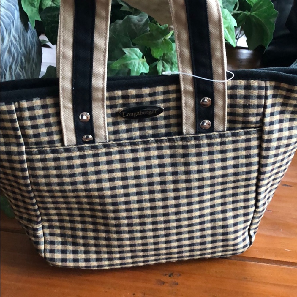Longaberger small purse NWT